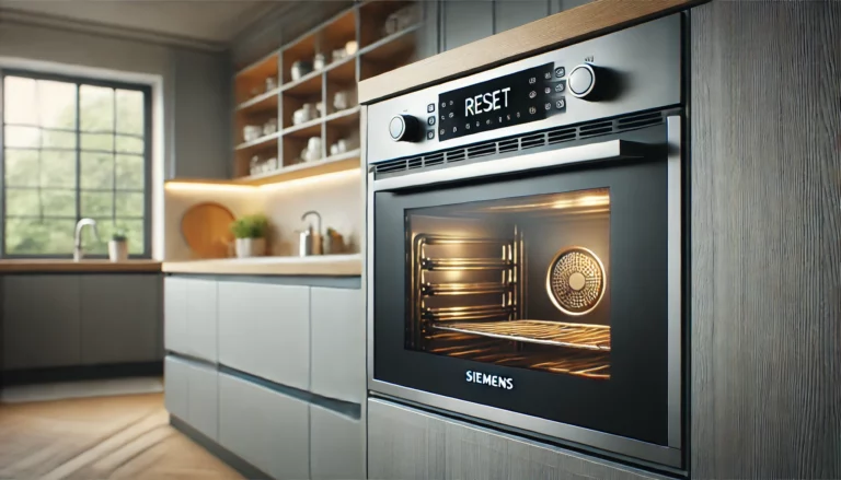 Siemens oven resetten: hoe doe je dat?