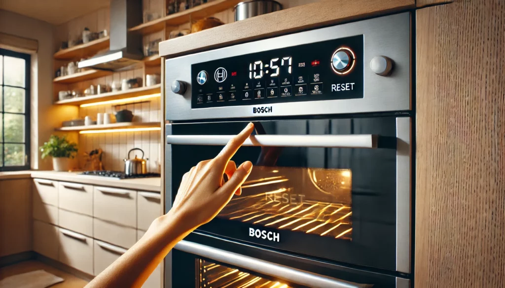 bosch oven resetten