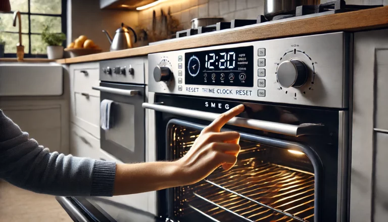 Klok Smeg oven resetten – zo doe je dat stap voor stap