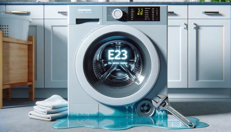 Siemens wasmachine storing E23 resetten: zo los je het op