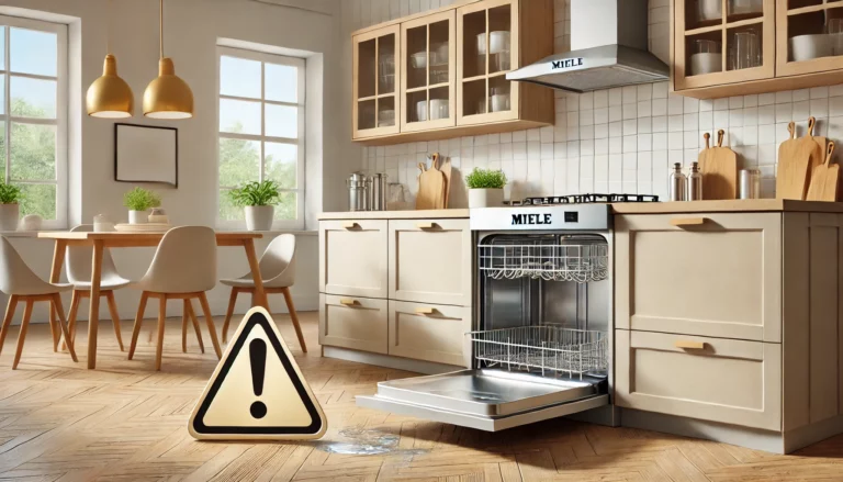Miele vaatwasser storing watertoevoer/afvoer
