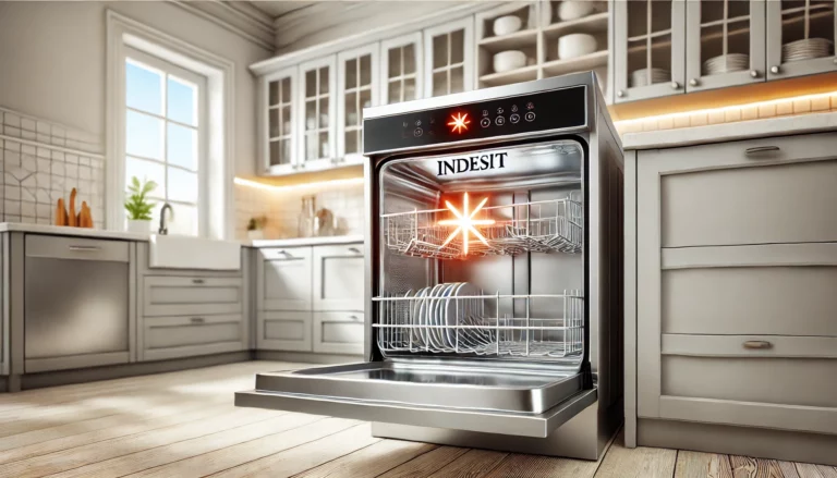 Indesit vaatwasser storing: lampjes knipperen