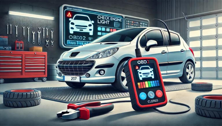 Emissie storing Peugeot 207 resetten: zo doe je dat!