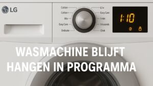 Wasmachine blijft hangen in programma: oorzaken en oplossingen